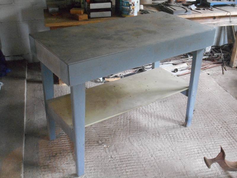 lot 135 image: 2x4 Wooden Work Bench ...