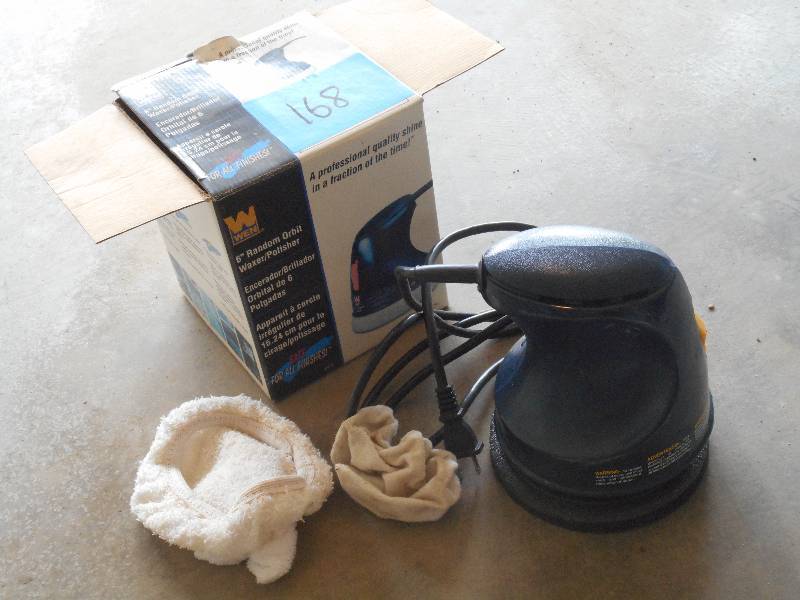lot 168 image: Wen 6 Random Orbit Palm Sander, Wo...