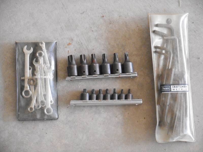 lot 184 image: Lot Of Metric Allen Wrench Set, Wr...