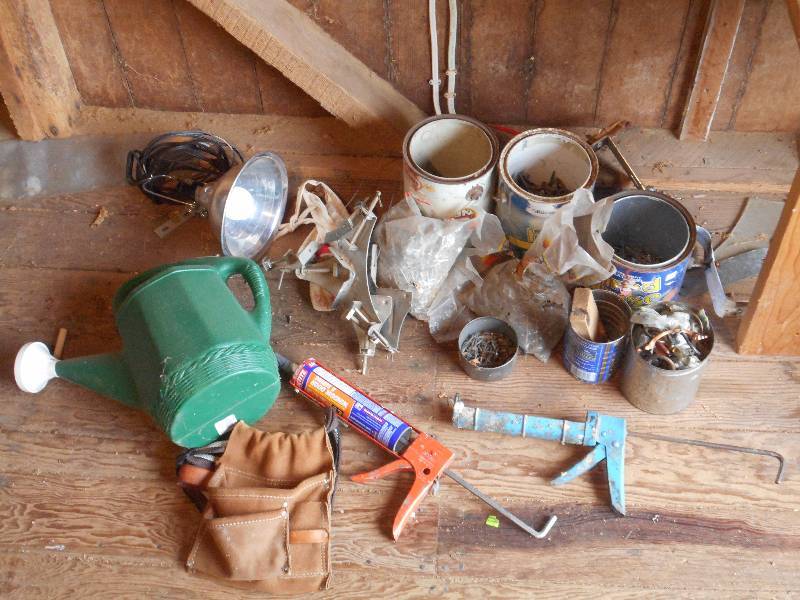 lot 235 image: Large Lot Of Assorted Hardware, Cau...