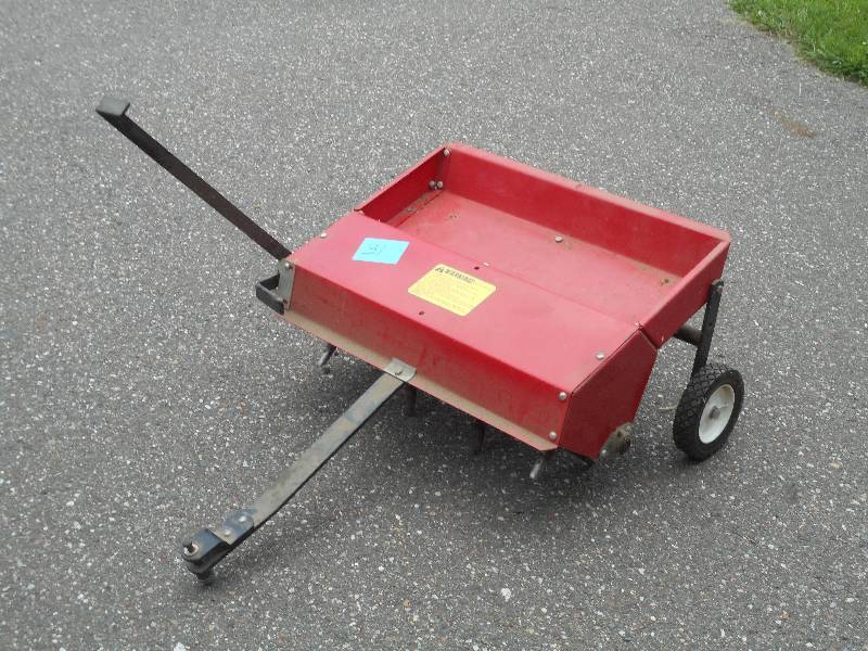 lot 31 image: 36 Pin-Hitch Lawn Aerator, In Good...
