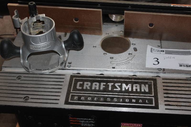 Sears Craftsman Professional Router Table | South Minneapolis Moving