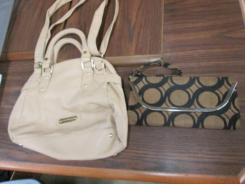 Steve Madden Purse, Blacktan clutc...