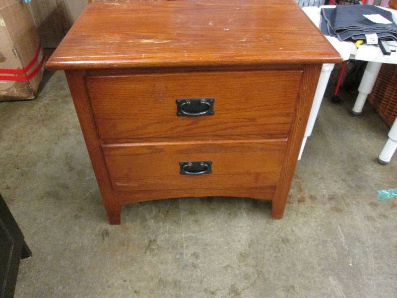 Wooden end table...