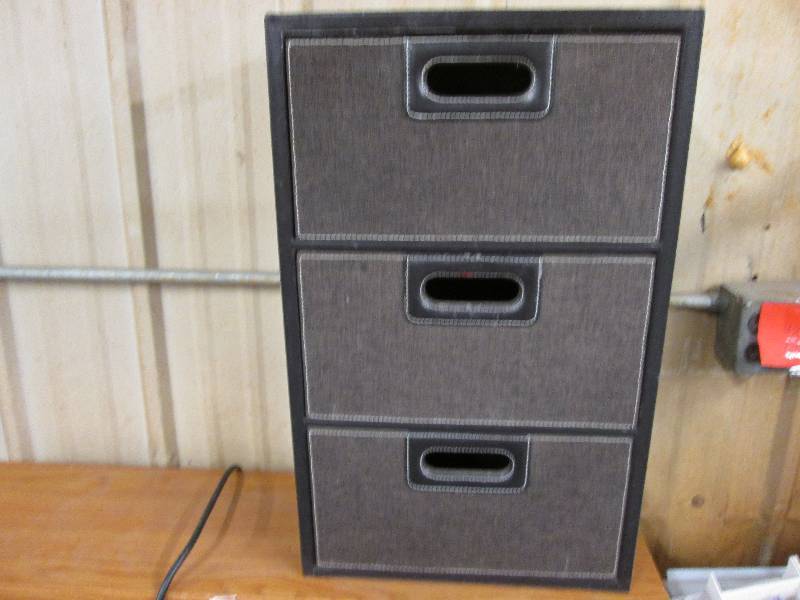 3 drawer storage unit...