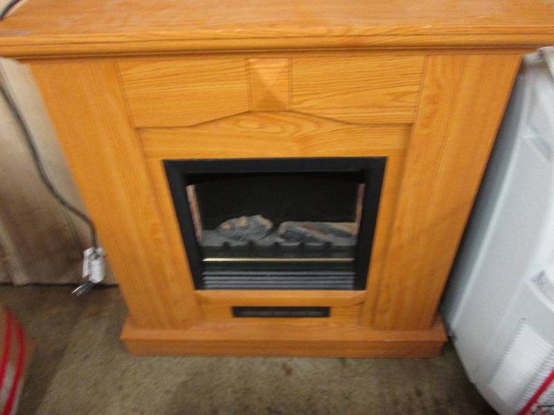 Electric fireplace 36 x 37.5 inch w...