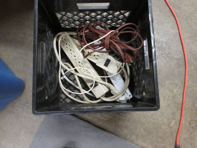 3 powerstrips, 1 extension cord in ...