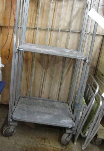 Post office collapsible metal shelf...