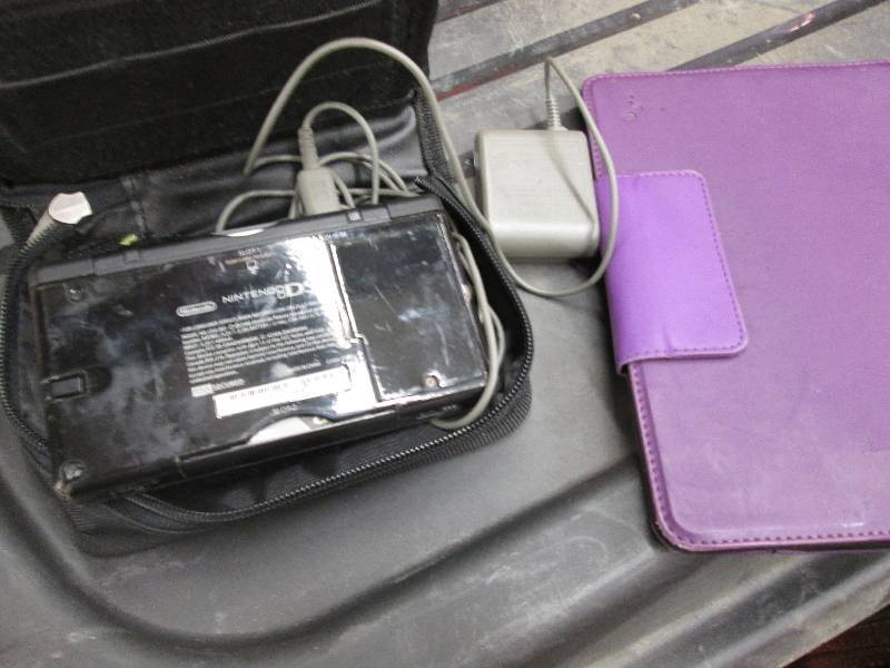 Nintendo DS Lite with case, extra m...