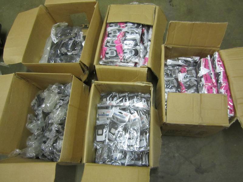 5 cases of assorted cell phone hold...