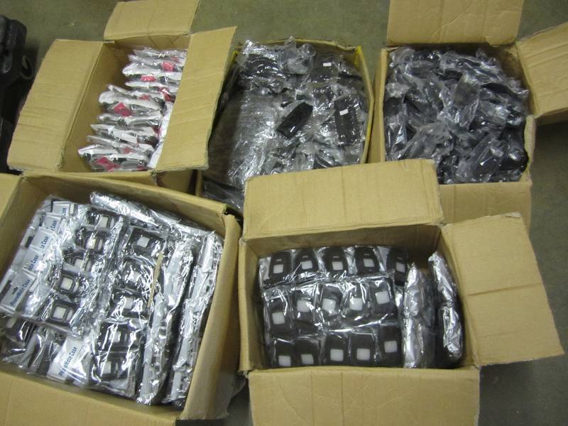 5 cases of assorted cell phone hold...