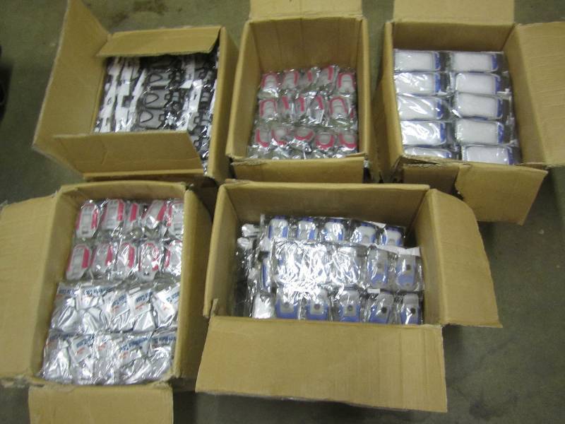5 cases of assorted cell phone hold...