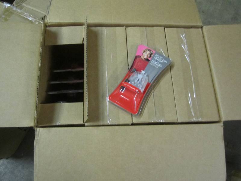 Case of 48 hands free headsets...