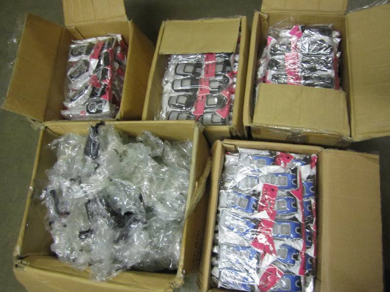 5 cases of assorted cell phone hold...