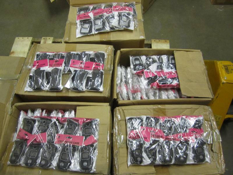 5 cases of assorted cell phone hold...