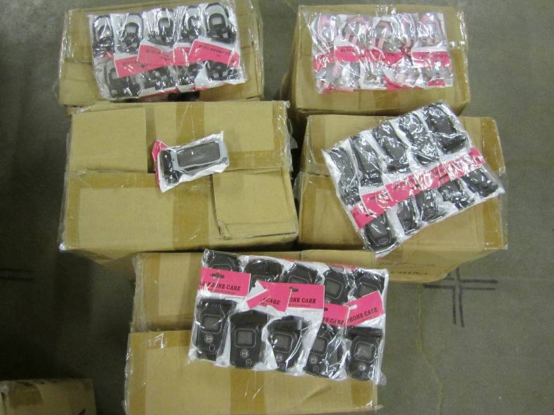 5 cases of assorted cell phone hold...