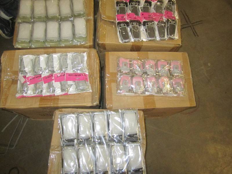 5 cases of assorted cell phone hold...
