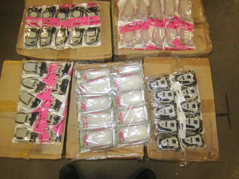 5 cases of assorted cell phone hold...