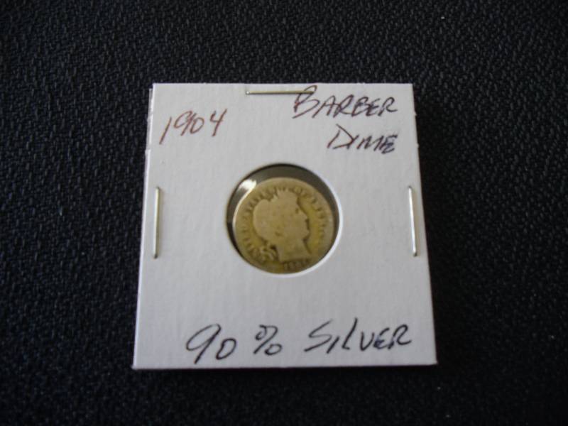 Barber Dime