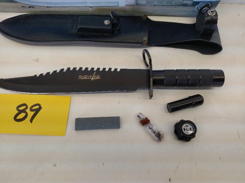 lot 89 image: Survivor HK-9948 Hunting Knife...