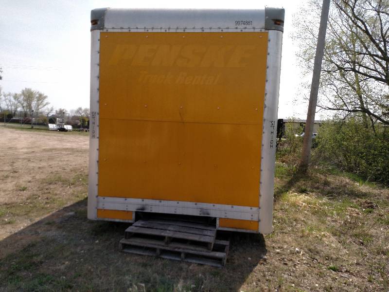 lot 6 image: Supreme 26 Aluminum Truck Van Body...