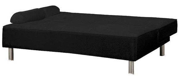 lot 288 image: alcove Toronto Click-Clack Convertible Sofa - Black