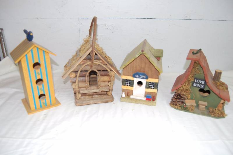 Assorted Decorative Birdhouses