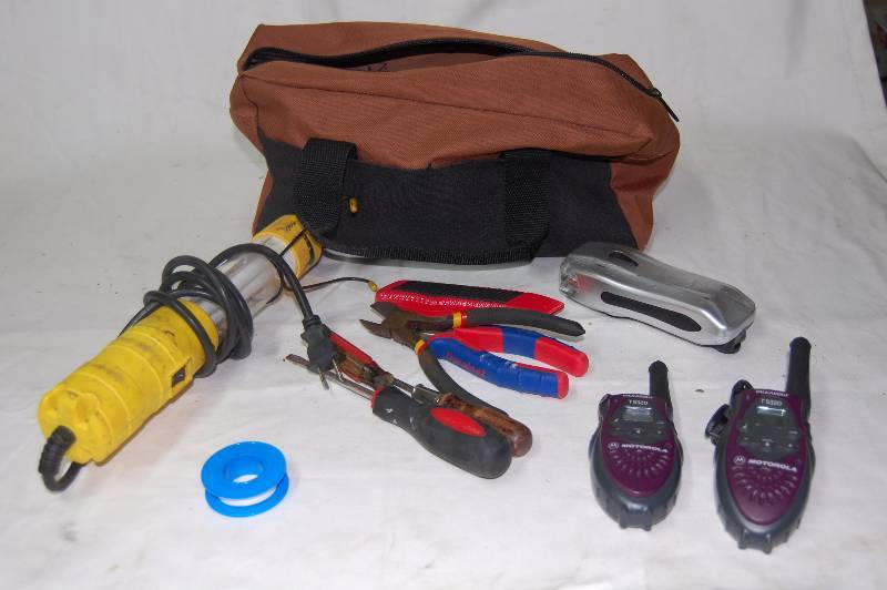 Tool Bag with Misc Tools
