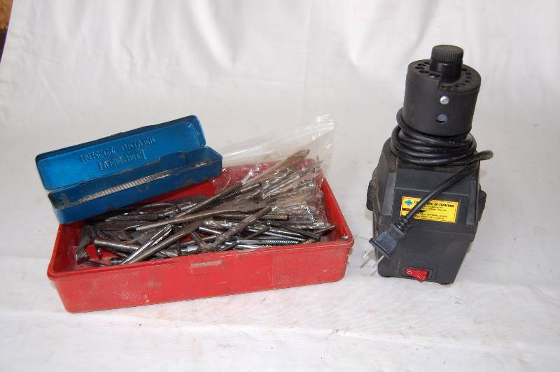 Drill Bit Sharpener and Bits