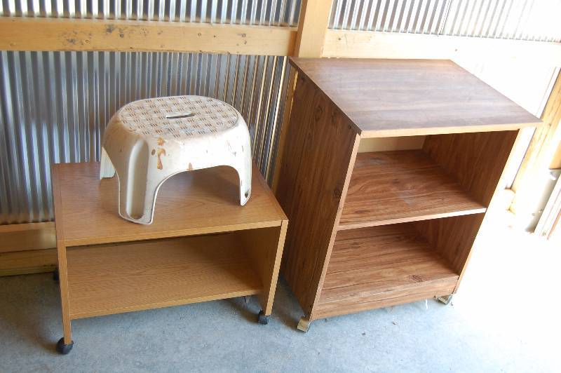 Wheeled Shelves