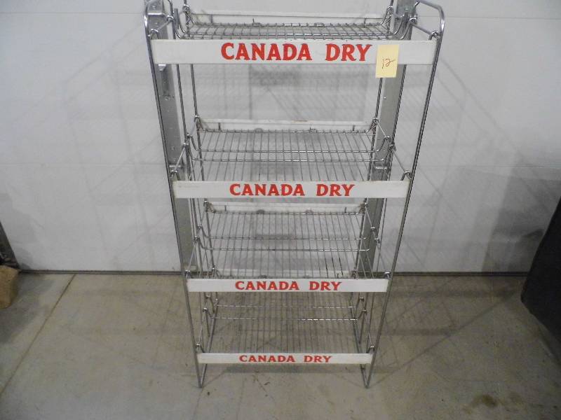 Canada Dry Metal Shelf
