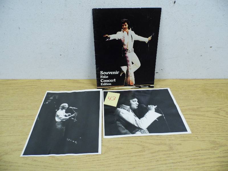 Elvis Souvenir Concert Folio
