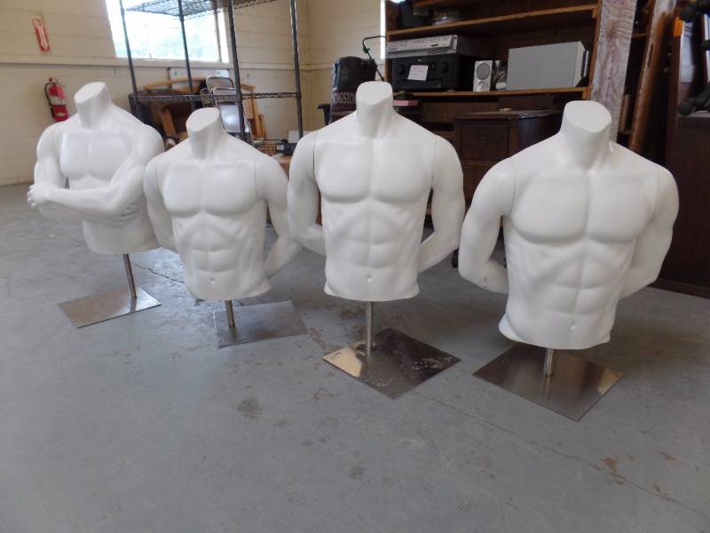 Male Torso Mannequins