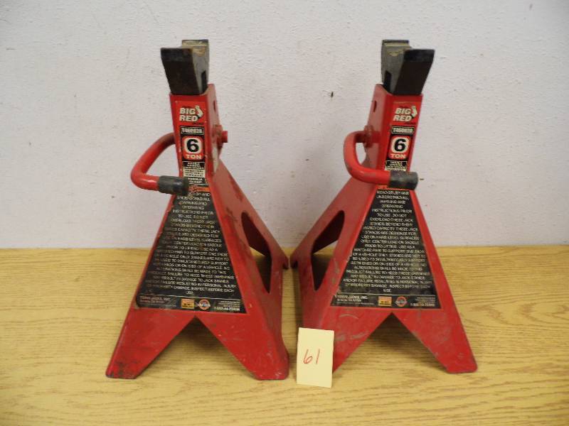 Big Red 6 Ton Jack Stands