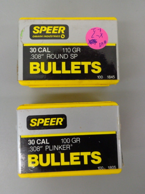 lot 8 image: Speer Omark Industries 30 Cal. Bullets
