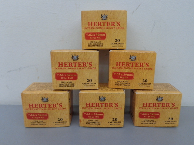 lot 15 image: Herters International Select Grade Ammo