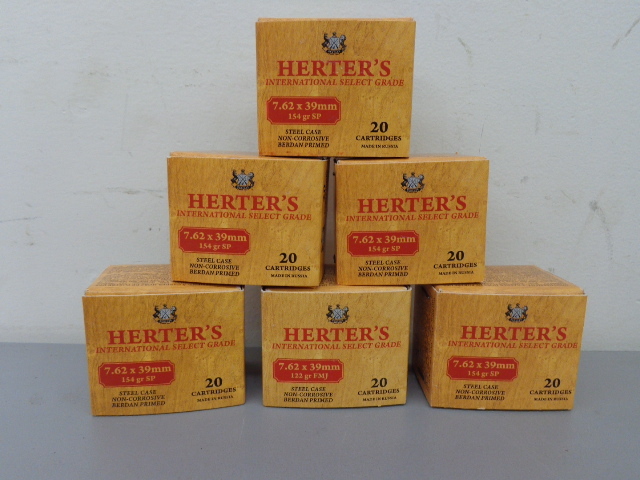 lot 19 image: Herters International Select Grade Ammo
