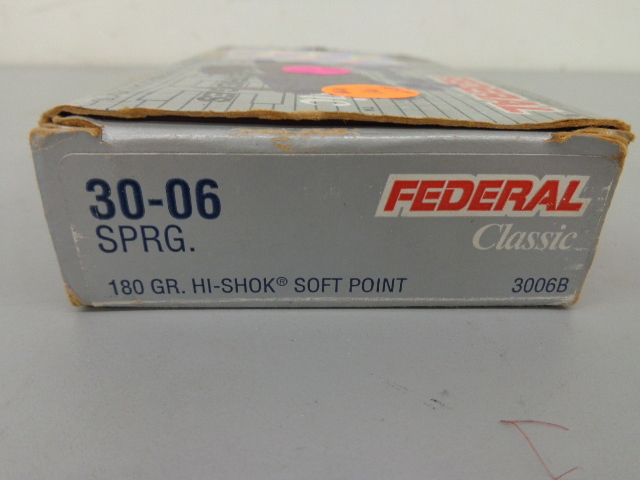 lot 27 image: Federal 30-06 SPRG. Shells