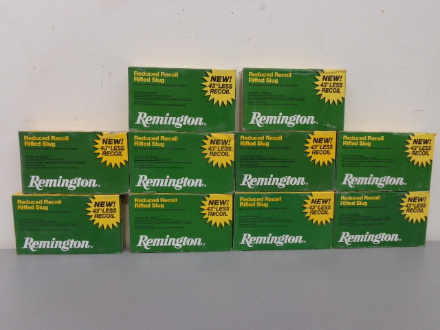 lot 39 image: Remington Rifled 12Ga. Slugs