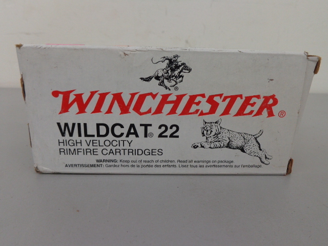 lot 42 image: Winchester Wild Cat .22 Shells