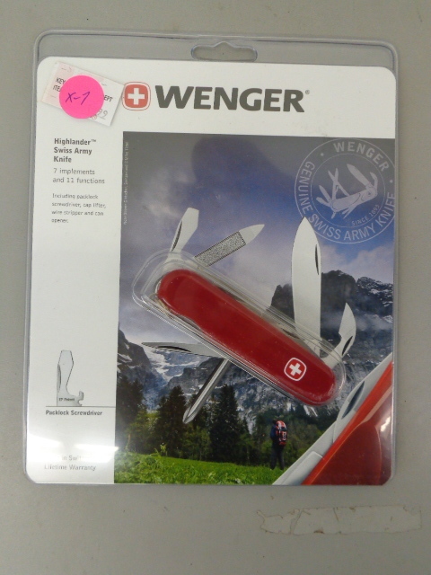 lot 43 image: Wenger Swiss Army Knife