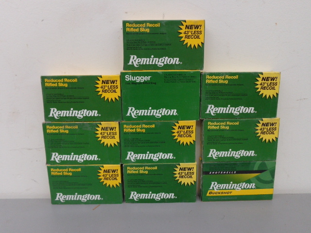 lot 48 image: Remington Rifled 12Ga. Slugs