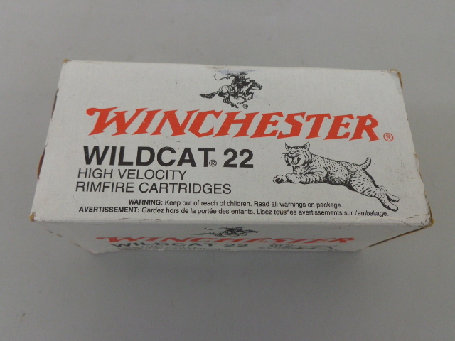 lot 49 image: Winchester Wild Cat .22 Shells