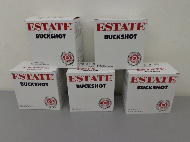 lot 51 image: Estate 12  Ga. Buck Shot Shells