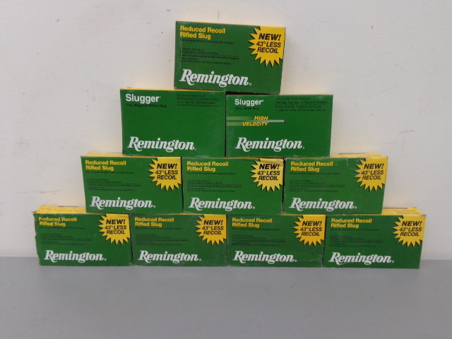 lot 54 image: Remington Rifled 12Ga. Slugs