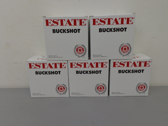 lot 55 image: Estate 12  Ga. Buck Shot Shells