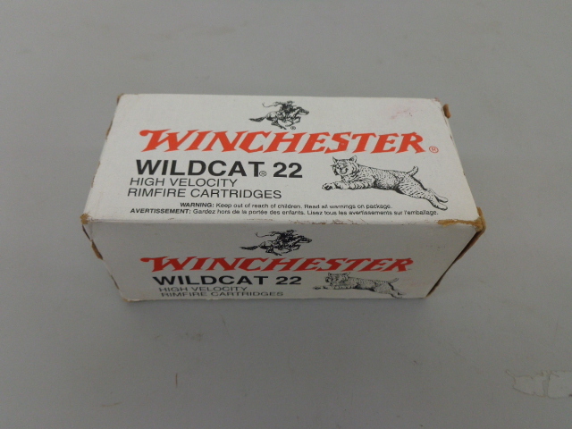 lot 56 image: Winchester Wild Cat .22 Shells
