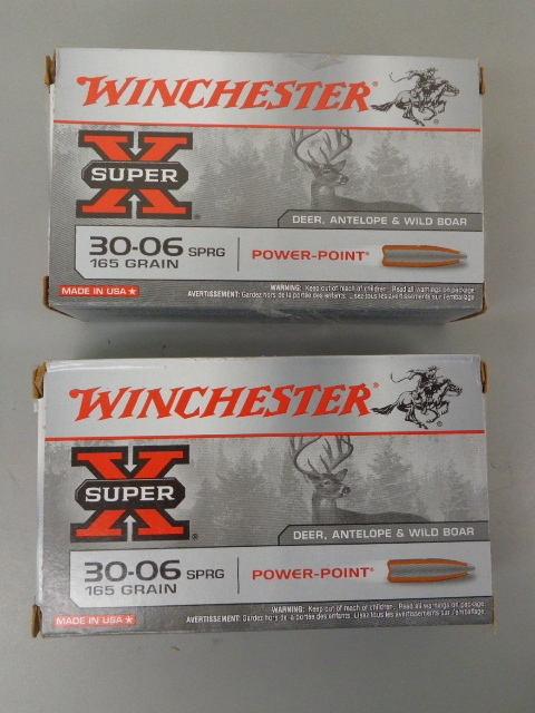 lot 73 image: Winchester Super X 30-06 SPRG Shells
