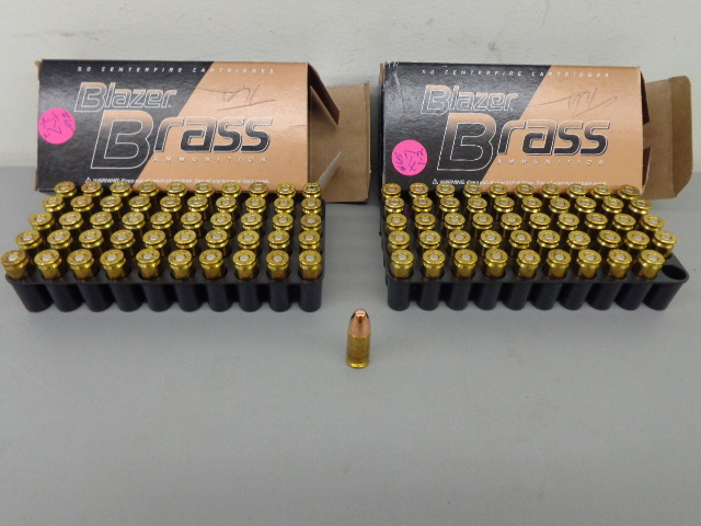 lot 80 image: Blazer Brass Ammunition