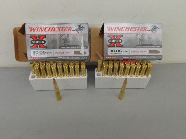 lot 84 image: Winchester Super X 30-06 Shells